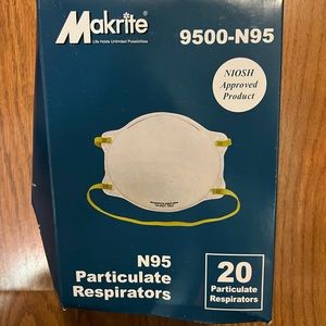 BRAND NEW 9500-N 95 masks. Markrite